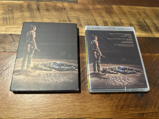 Blood on Her Name (Blu ray, Vinegar Syndrome Partner Label, Slipcover)