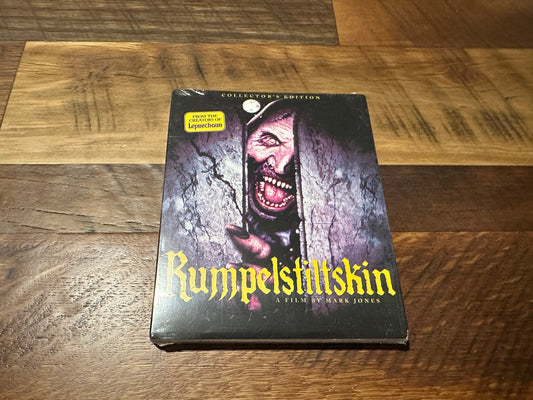 Rumpelstiltskin (Blu ray, Terror Vision, Slipcover, Collector’s Ed, NEW)