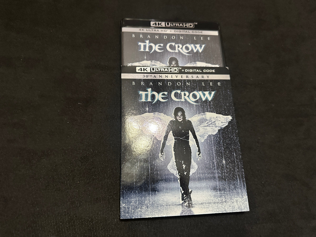 The Crow (4K UHD, Paramount Pictures, Brandon Lee Classic, Slipcover)
