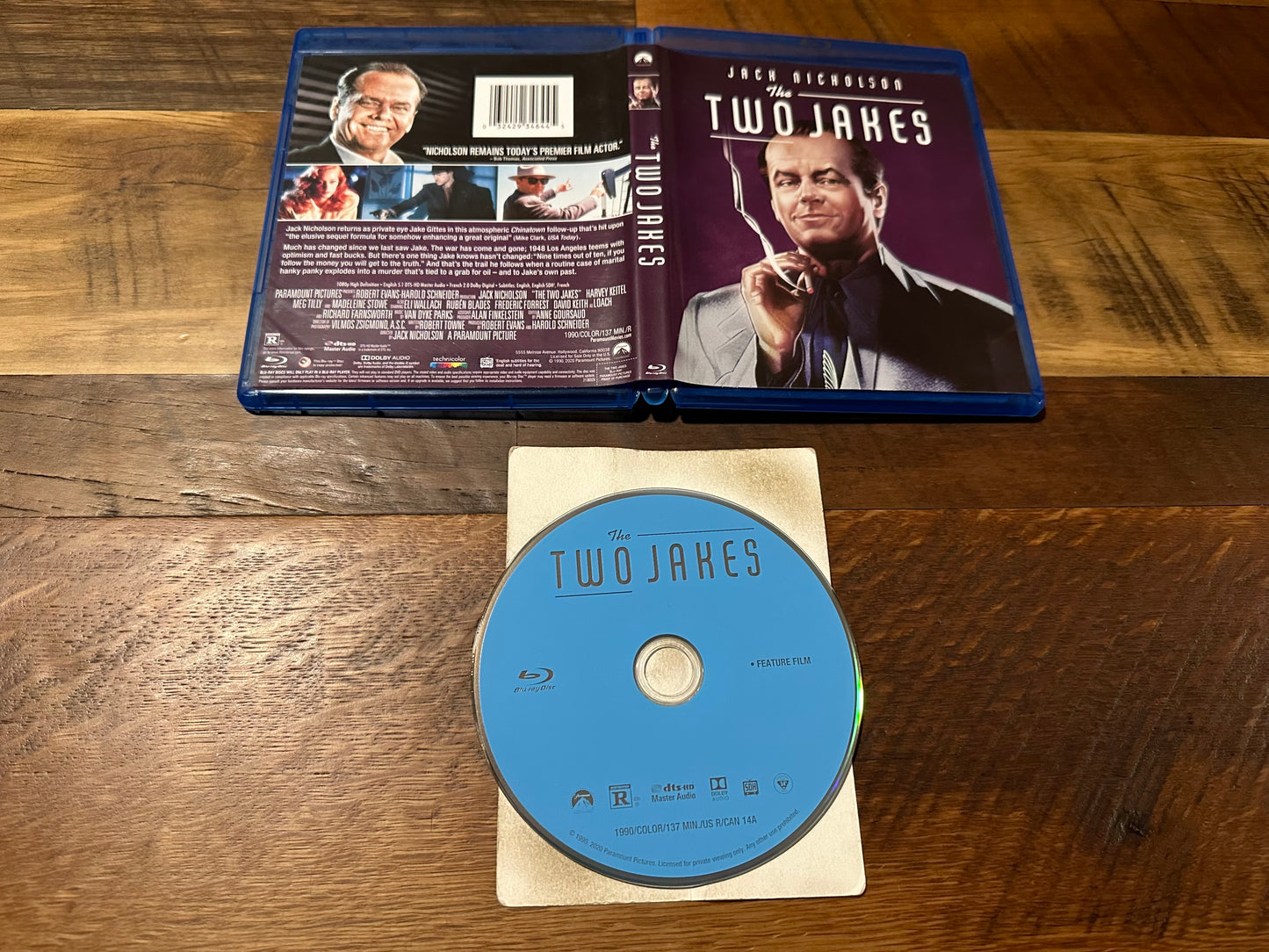 The Two Jacks Blu ray-Paramount-Jack Nicholson Classic