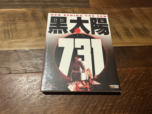 Men Behind the Sun (Blu ray, Massacre Video, Slipcover, NEW/Sealed)