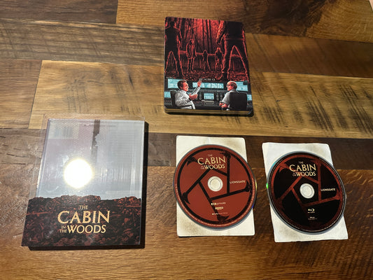 The Cabin In The Woods (4K Ultra HD/Blu ray, Slipcover, Steelbook, No Digital)