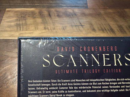 Scanners Ultimate Trilogy Edition (4K Ultra HD, Region B, 5 Disc, NEW)