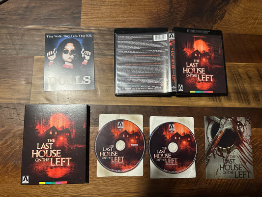 The Last House on the Left (4K Ultra HD, Arrow Video, Limited Ed, US Release, Slip)