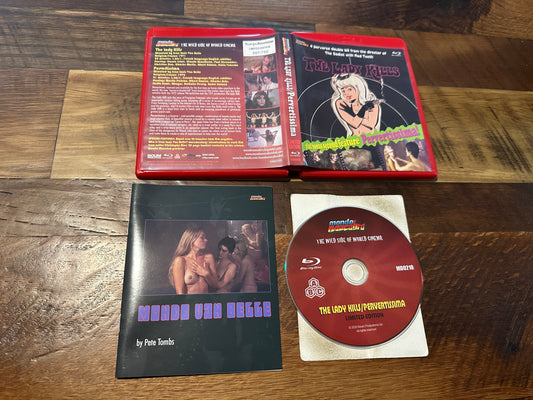 The Lady Kills & Pervertissma (Blu ray, Mondo Macabro, Red Case, Limited Edition)