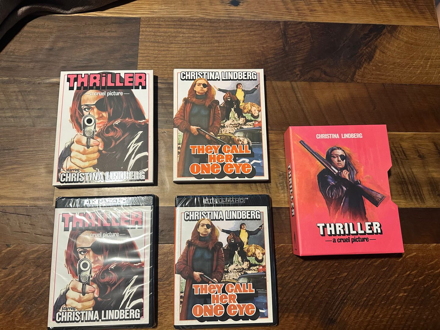 Thriller 4K Ultra HD-Vinegar Syndrome-Limited Edition-Boxset-OOP-NEW