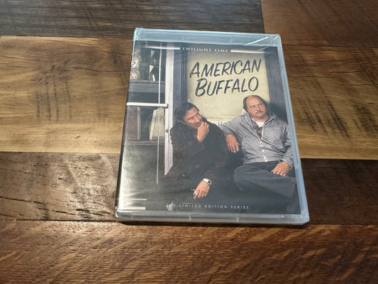 American Buffalo Blu ray-Twilight Time-Limited Edition-3000 Made-NEW