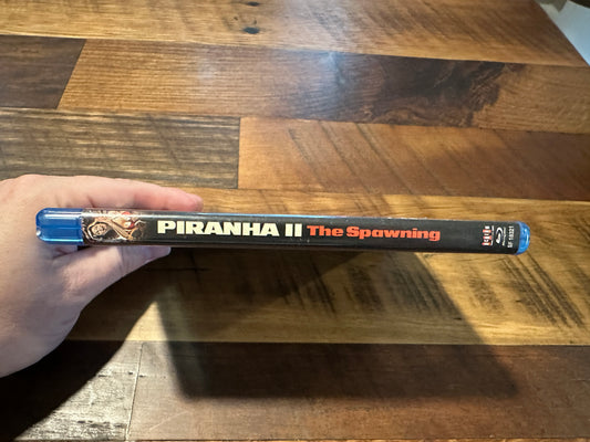 Piranha II The Spawning (Blu ray, Scream Factory, Scream Factory, 80’s Horror)