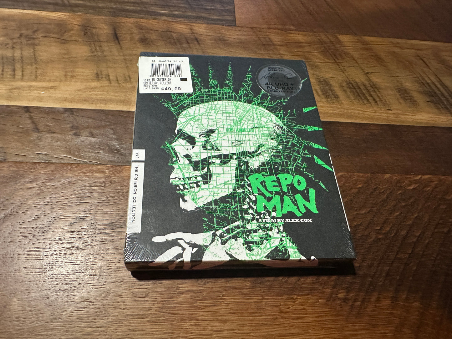 Repo Man (4K Ultra HD, Criterion Collection, 80’s Horror Classic, NEW)