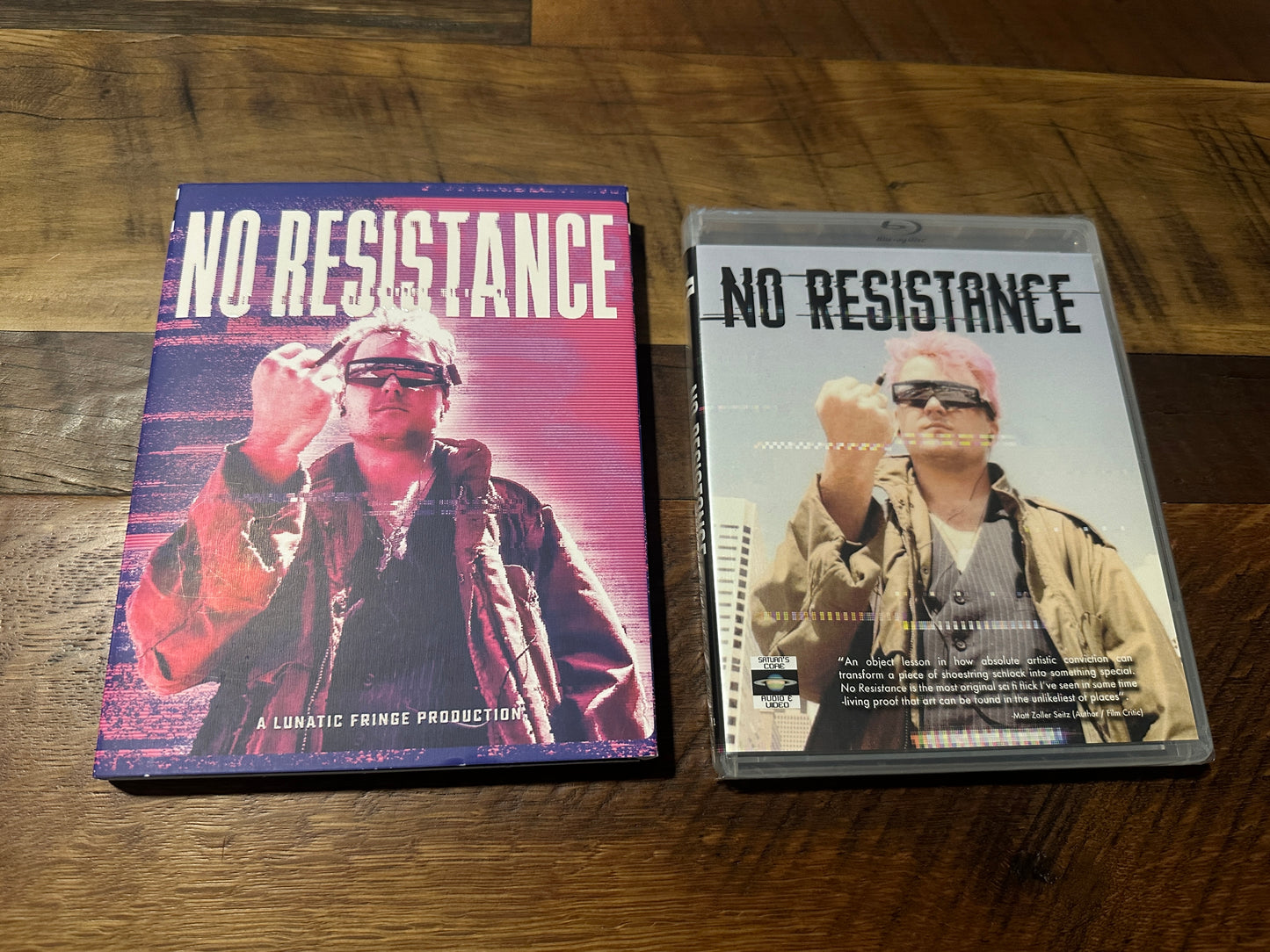 No Resistance (Blu ray, Vinegar Syndrome Partner Label, Slipcover, NEW)