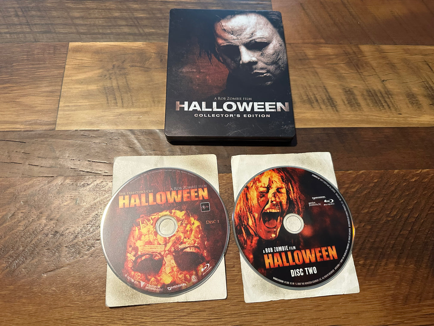 Rob Zombie's Halloween Blu ray-Collector's Edition-Steelbook-2 Disc