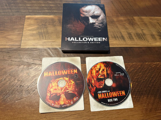 Rob Zombie's Halloween Blu ray-Collector's Edition-Steelbook-2 Disc