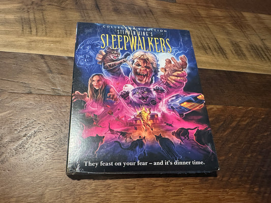 Sleepwalkers Blu ray-Scream Factory-Slipcover-Collector’s Ed-NEW