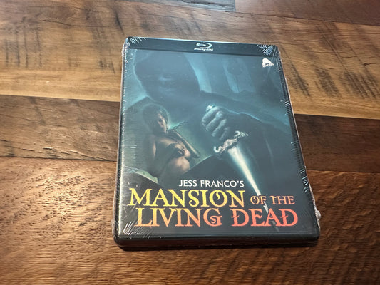 Mansion of the Living Dead Blu rays-Severin Films-Jess Franco-NEW