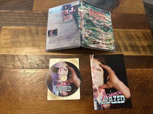 Science Crazed (DVD, Videonomicon, 80’s Obscure Horror)