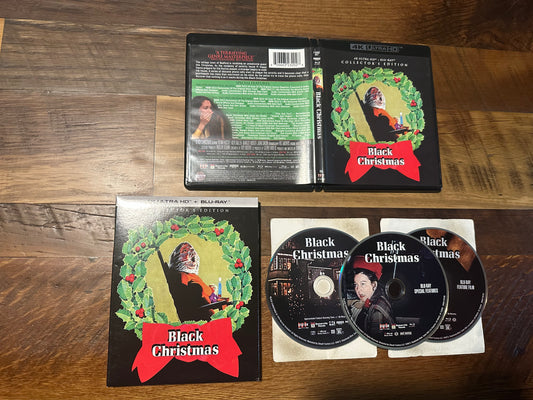 Black Christmas 4K Ultra HD/Blu ray-Scream Factory-Slipcover-2 Disc-