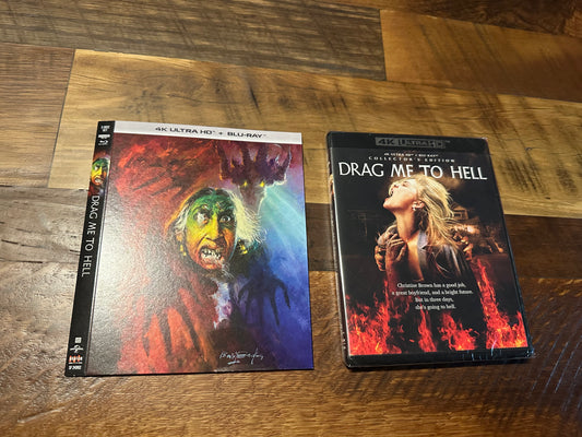 Drag Me To Hell 4K Ultra HD/Blu ray-Scream Factory-Exclusive Slipcover-NEW