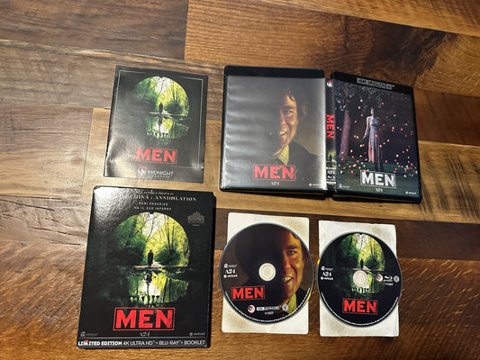 Men (4K Ultra HD/Blu ray, A24 Import, Limited Edition, Slipcase)