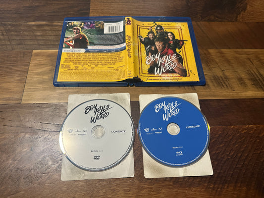 Boy Kills World Blu ray/DVD-Lionsgate-2024 Classic-No Digital