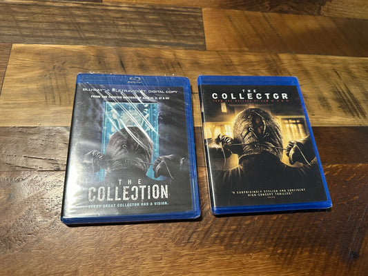 The Collection & The Collector (Blu rays, Lionsgate, Classic Horror, NEW)