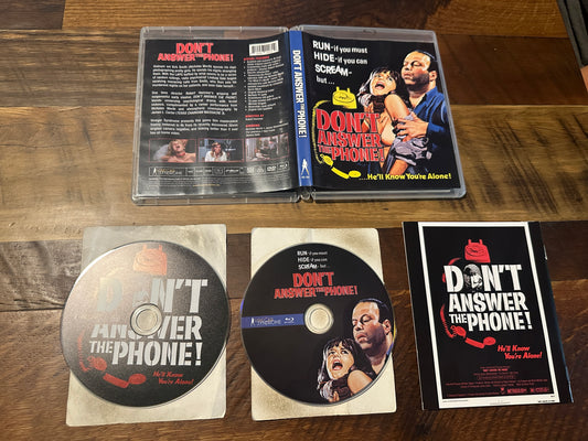 Don’t Answer The Phone Blu ray-Vinegar Syndrome-70’s Horror-