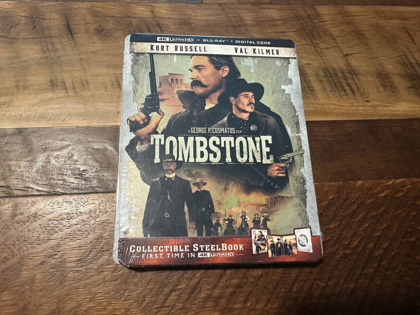 Tombstone (4K Ultra HD, Steelbook, Kurt Russell Classic, NEW)