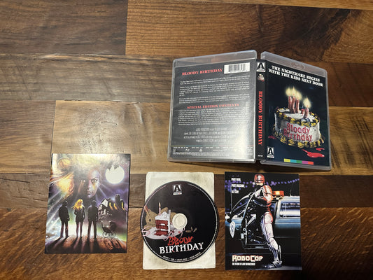 Bloody Birthday (Blu ray, Arrow Video, US Region, Special Ed, Booklet)