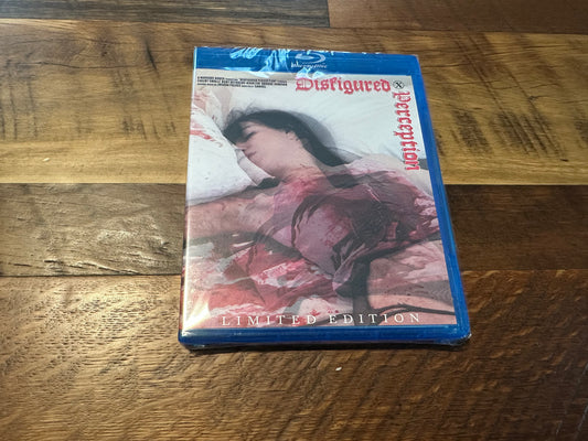 Disfigured Perception Blu ray-Limited Edition-Cover B Limited To 66-Very Disturbing-NEW