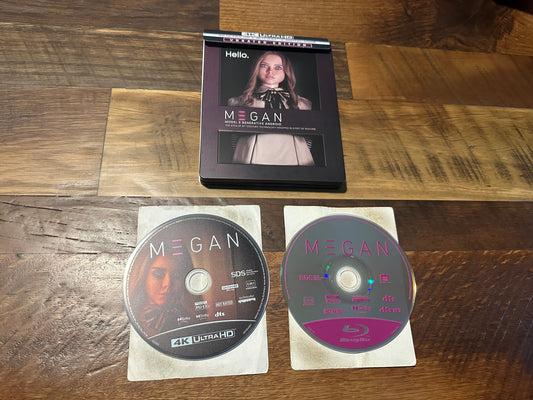 Megan 4K Ultra HD/Blu ray-Universal-2 Disc-Steelbook-Widescreen-