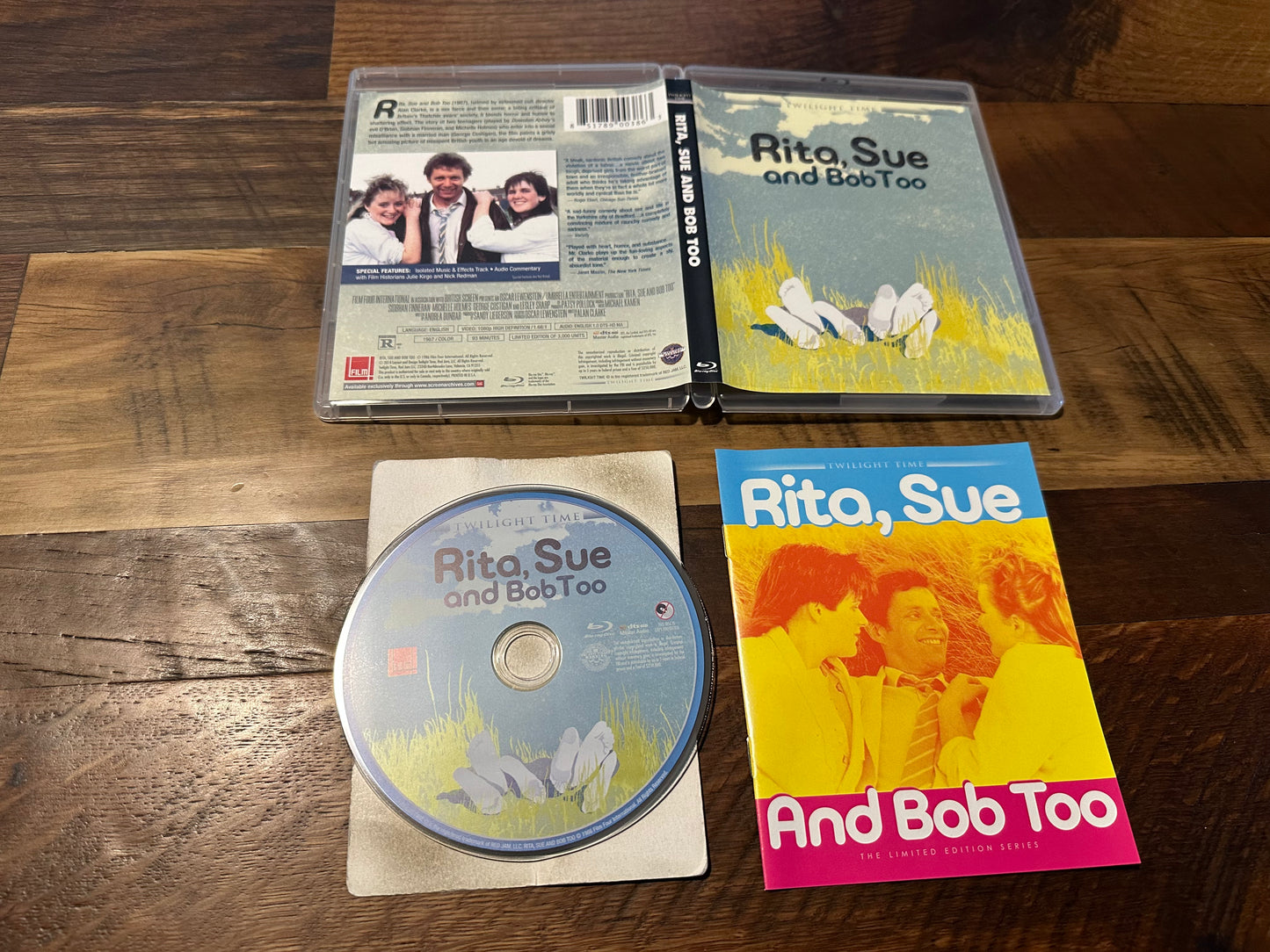 Rita, Sue and Bob Too Blu ray-Twilight Time-Limited Ed-3000 Made