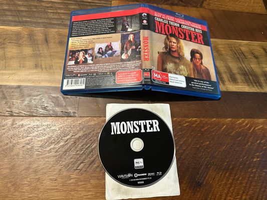 Monster 2003 Blu ray-Media B Ent-Region B-Christina Ricci Classic-