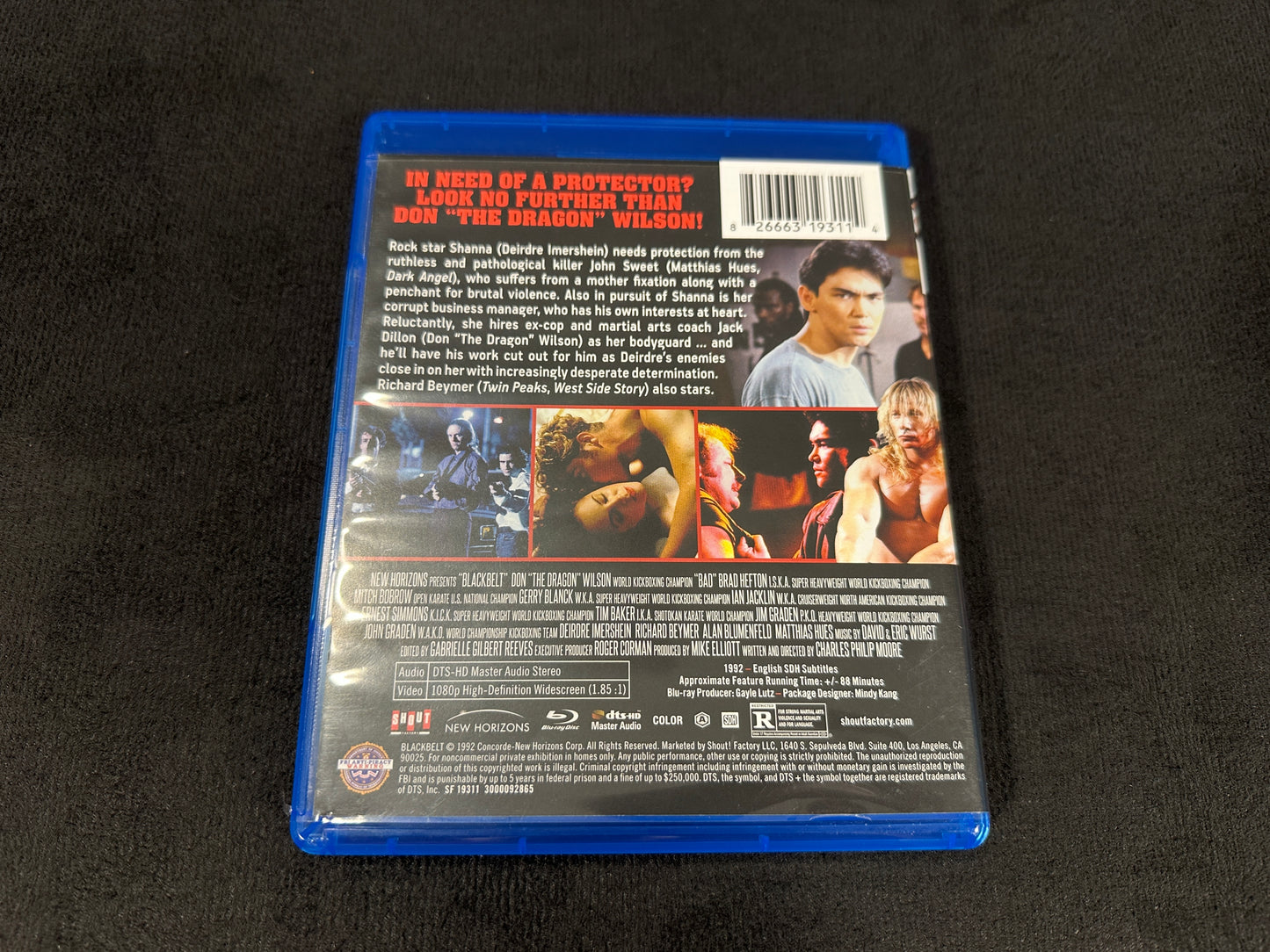 Blackbelt (Blu ray, Shout Factory, Roger Corman 90’s Classic, Widescreen)