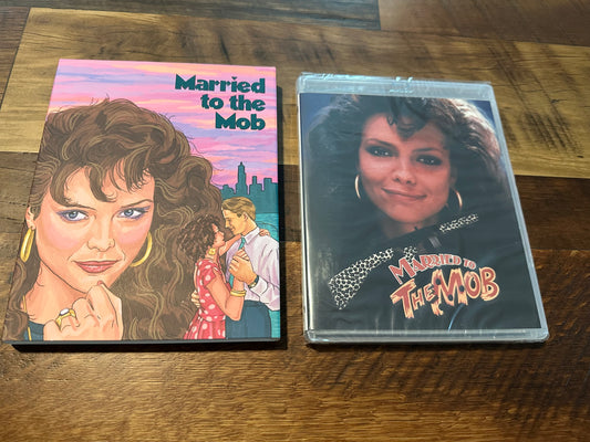 Married To The Mob Blu ray-Fun City Editions-Booklet-Slipcover-NEW