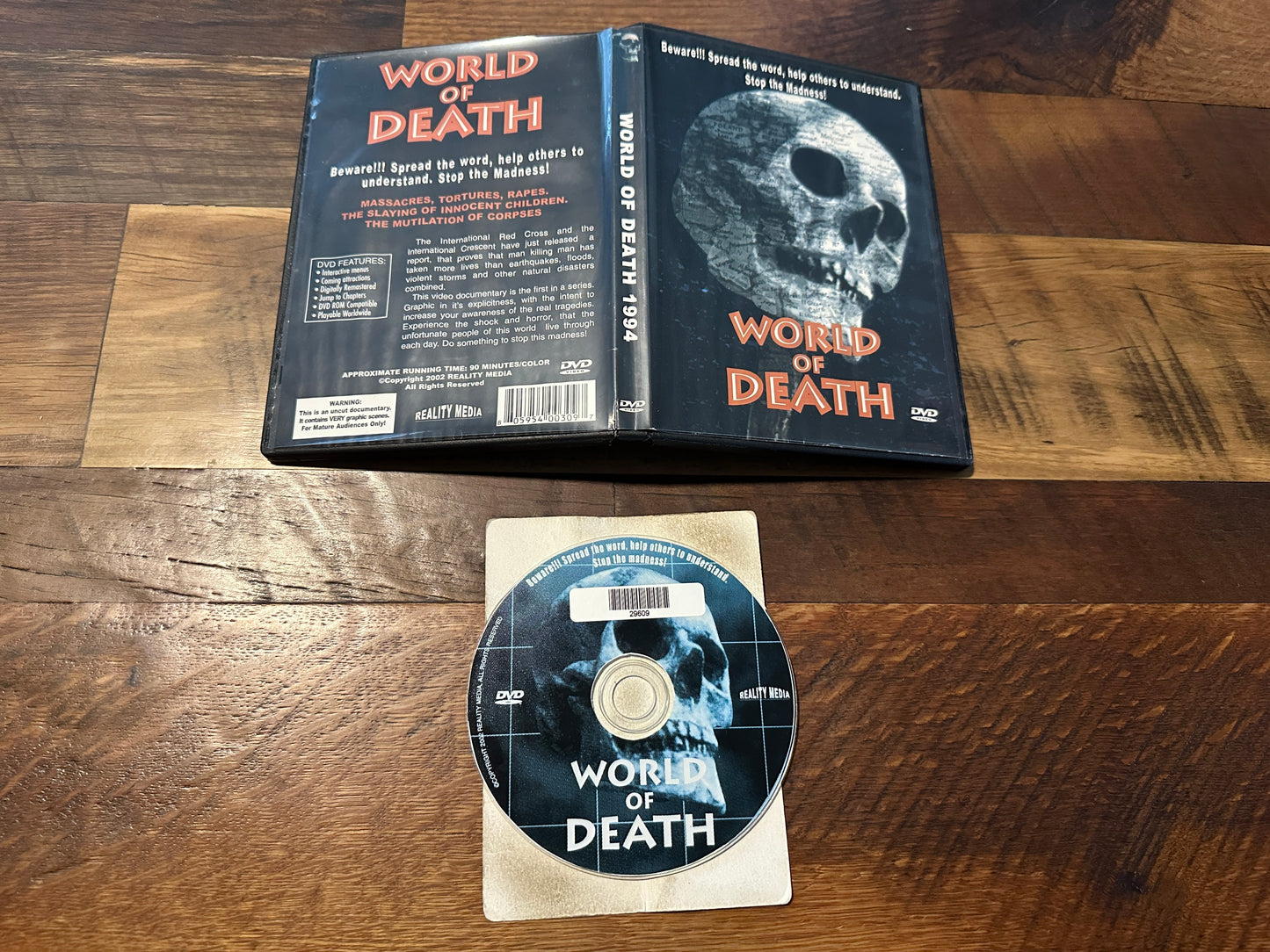 World of Death (DVD, Reality Media, Obscure Shockumentary, Distributing)