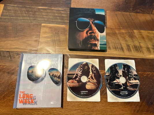 The Long Walk (4K Ultra HD/Blu ray, Steelbook, Slipcover, No Digital)