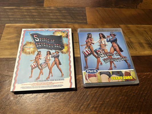 Spirit Of Seventy Sex & Teeny Buns (Blu ray, Vinegar Syndrome, Peekarama, Slipcover, NEW)