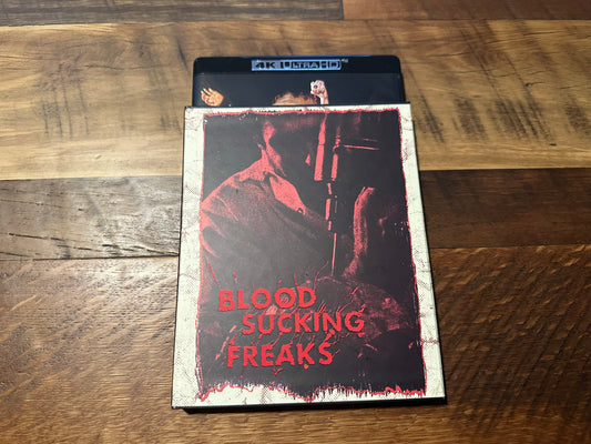 Blood Sucking Freaks 4K Ultra HD-Vinegar Syndrome-Slipcover-Classic