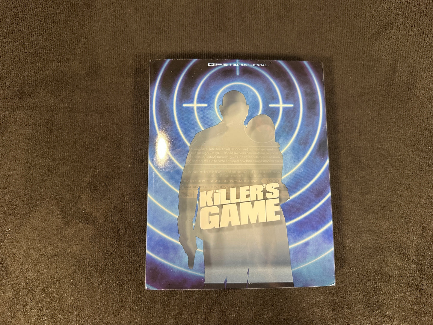The Killer’s Game (4K Ultra HD/Blu ray, Steelbook, Slipcover, No Digital)