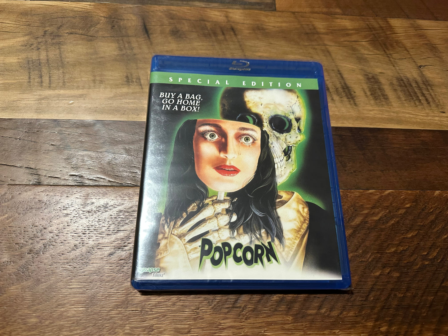 Popcorn Blu ray-Synapse Films-90’s Horror-Special Edition-NEW