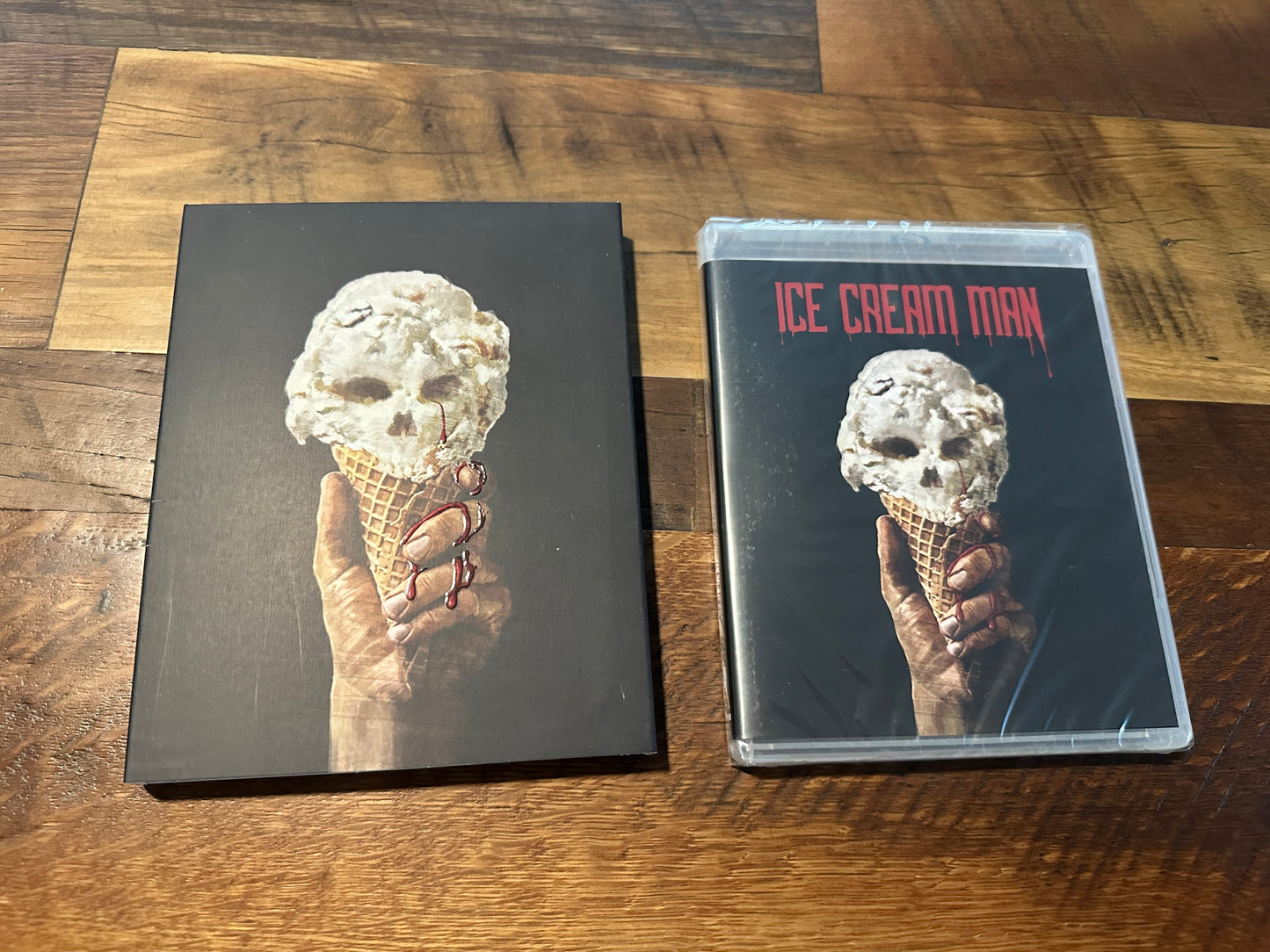 Ice Cream Man (Blu ray/DVD, Vinegar Syndrome, 90’s, OG Slipcover, NEW)