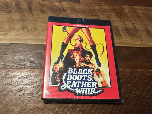 Black Boots Leather Whip Blu ray-Severin Films-Jess Franco Classic-NEW