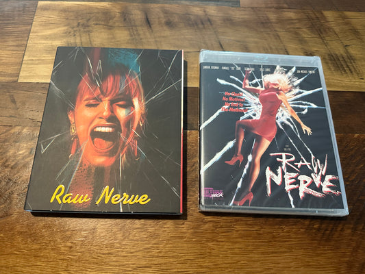 Raw Nerve Blu ray-Culture Shock Releasing-Slipcover-90’s Classic-NEW