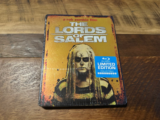 The Lords of Salem Blu ray-Anchor Bay-Steelbook-Limited Edition-NEW