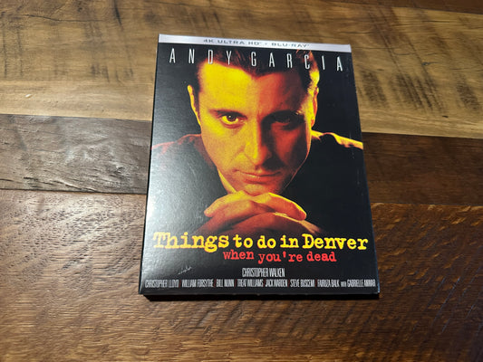 Things To Do In Denver When You’re Dead (4K Ultra HD/Blu ray, Kino, Slip, NEW)