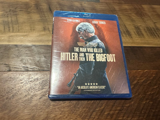 The Man Who Killed Hitler And Then The Bigfoot Blu ray-RLJE Films-NEW