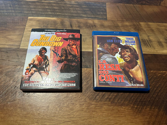 The Big Gundown Blu rayDVD/CD-GrindHouse Releasing-Slipcover-4 Disc