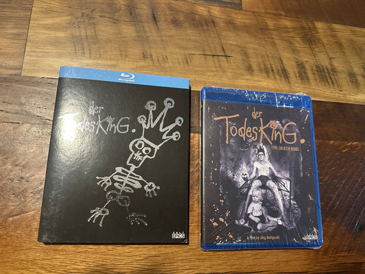 Der Todesking The Death King (Blu ray, Cult Epics, Slipcover, NEW)