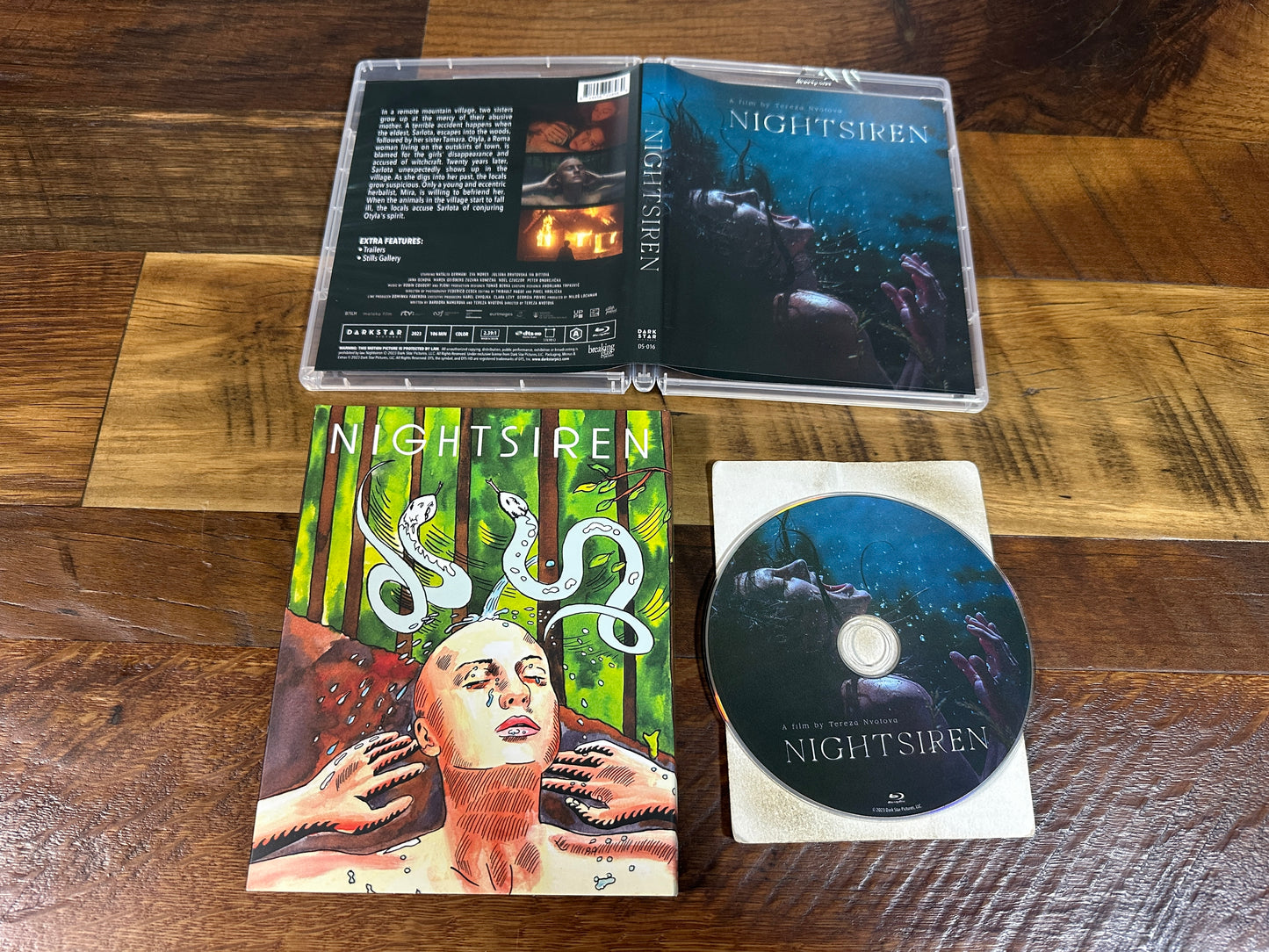 Nightsiren (Blu ray, Vinegar Syndrome Partner Label, 2023 Horror, Slipcover)