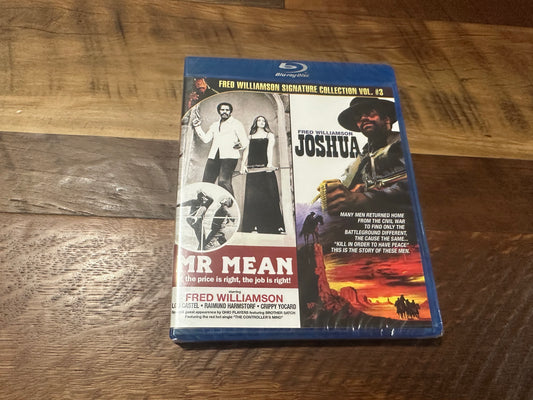 Mr Mean & Joshua Blu ray-Code Red-Fred Williamson Signature Collection Vol 3-NEW