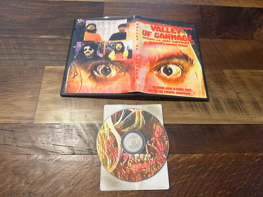 Valley Of Carnage DVD-R Dungeon Entertainment-Very Obscure Horror-